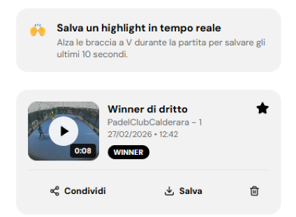Highlights partita padel LookAtMe